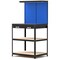 Tool Organizer Workbench with 20 Pieces Hanging Accessories Suitable for Home or Garage Use